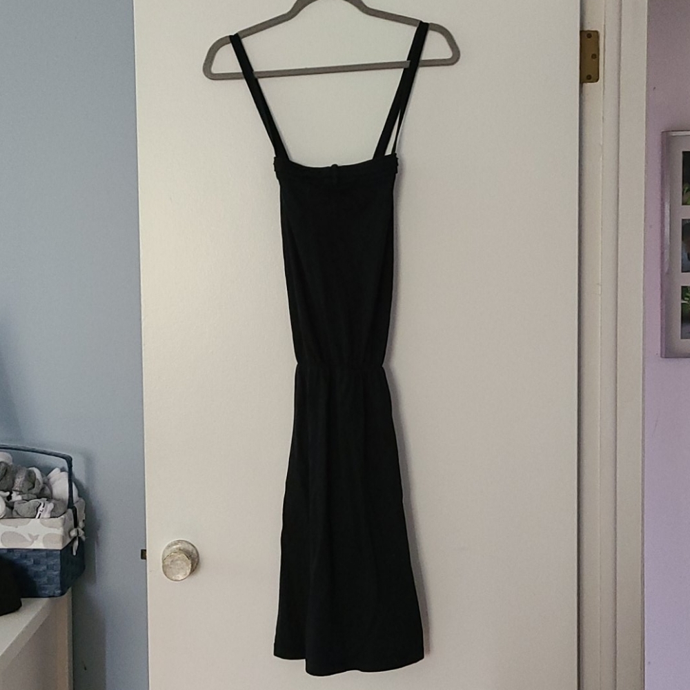 C&C California black spaghetti strap dress size L